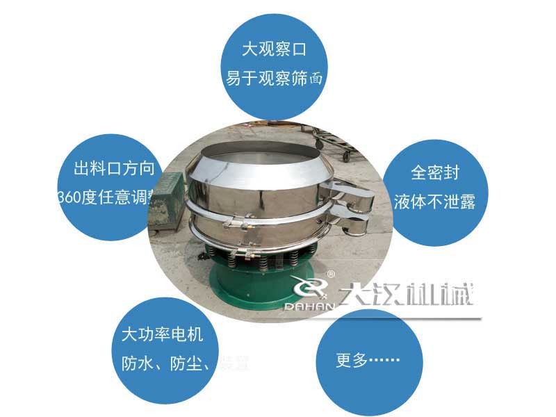 加緣式振動篩特點 加緣式振動篩特點